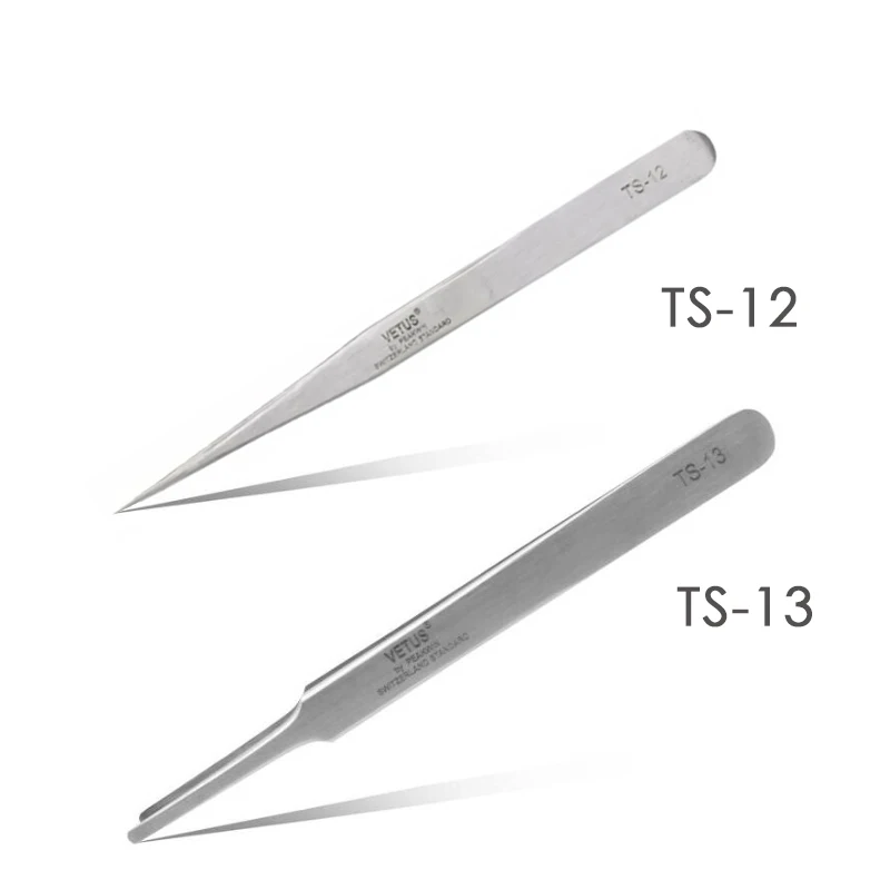 Vetus 6 шт./лот TS10 TS 11 12 13 14 15 высокоэластичные щипцы из нержавеющей стали с защитой от