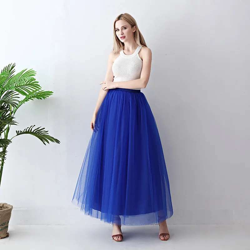 Фото 5 Layers 100cm Maxi Women Skirt Tulle Skirts Bridesmaid Wedding Muslim Long Free Size Faldas Saias Femininas Jupe Женская одежда 5 Layers 100cm Maxi Women Skirt Tulle Skirts Bridesmaid Wedding Muslim Long Free Size Faldas Saias Femininas Jupe Женская одежда