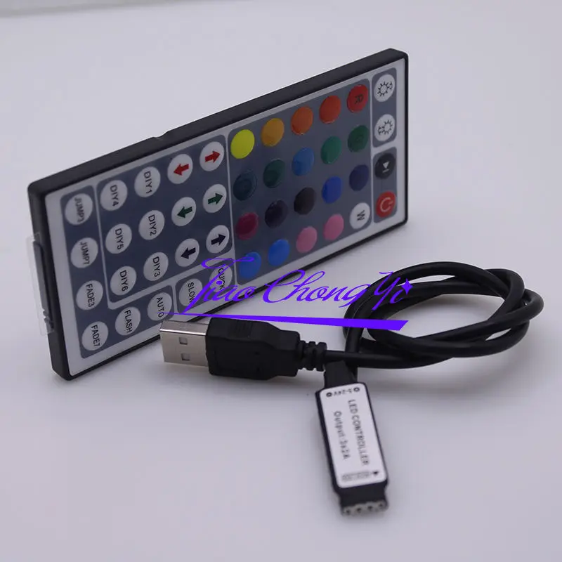USB RGB контроллер 5 в 24 44 клавиши ИК пульт дистанционного управления светодиодный