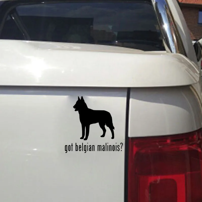 YJZT 15*15 см Виниловая наклейка на окно автомобиля с изображением животных|vinyl decal|dog