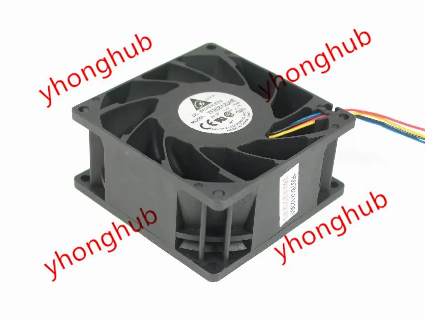 Серверный охлаждающий вентилятор Delta Electronics TFB0812UHE 12 В постоянного тока 2 34 А 80x80x38