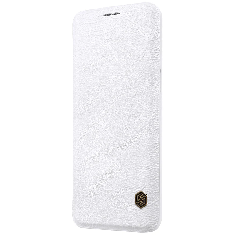 Nilkin для samsung Galaxy S9 Plus, чехол Nillkin, винтажный, искусственная кожа, флип, бизнес, задняя крышка для телефона, защитный чехол для samsung S9/S9 - Цвет: WHITE