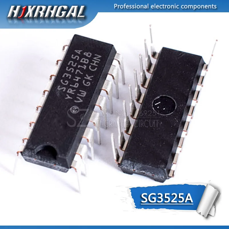 10PCS SG3525AN DIP16 SG3525A DIP SG3525 3525AN DIP-16 new and original IC HJXRHGAL | Электронные компоненты и