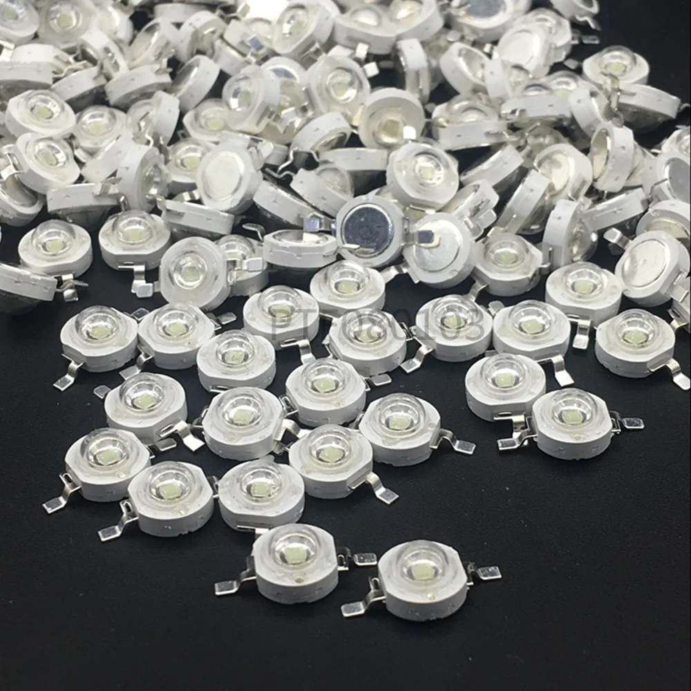 10 шт. 3 Вт Высокая мощность LED УФ фиолетовый свет чип 365nm 375NM 385nm 395nm 400nm 415nm 430nm диод