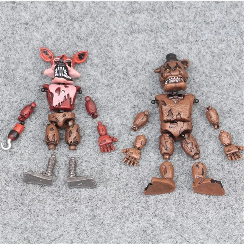 Лидер продаж аниме Фигурка пять ночей у Фредди экшн фигурка Fnaf медведь Фокси