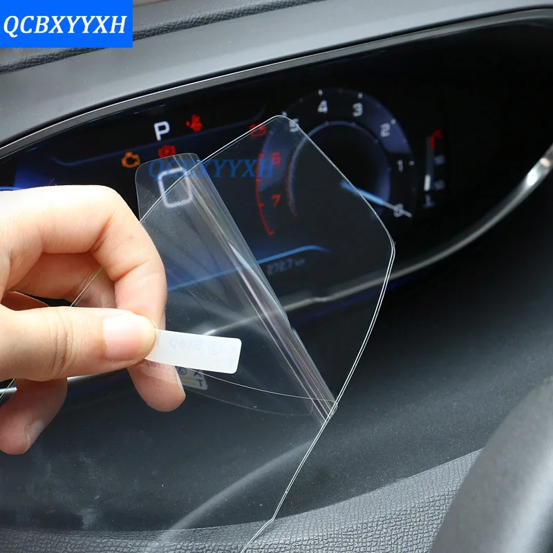 QCBXYYXH для Peugeot 3008 5008 2018 Стайлинг автомобиля GPS навигация экран стекло защитная
