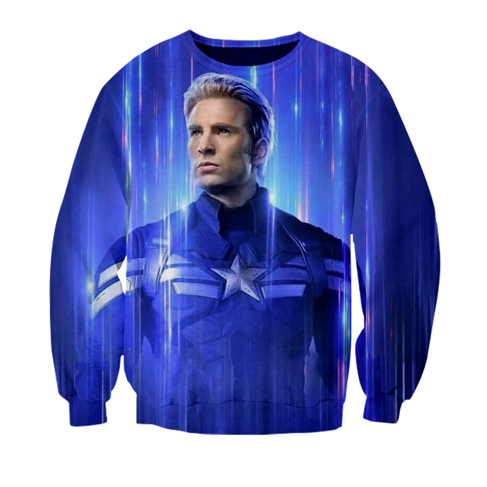 Для мужчин Мстители Толстовка кофты s женщин Новинка 2019 года мальчик уличная