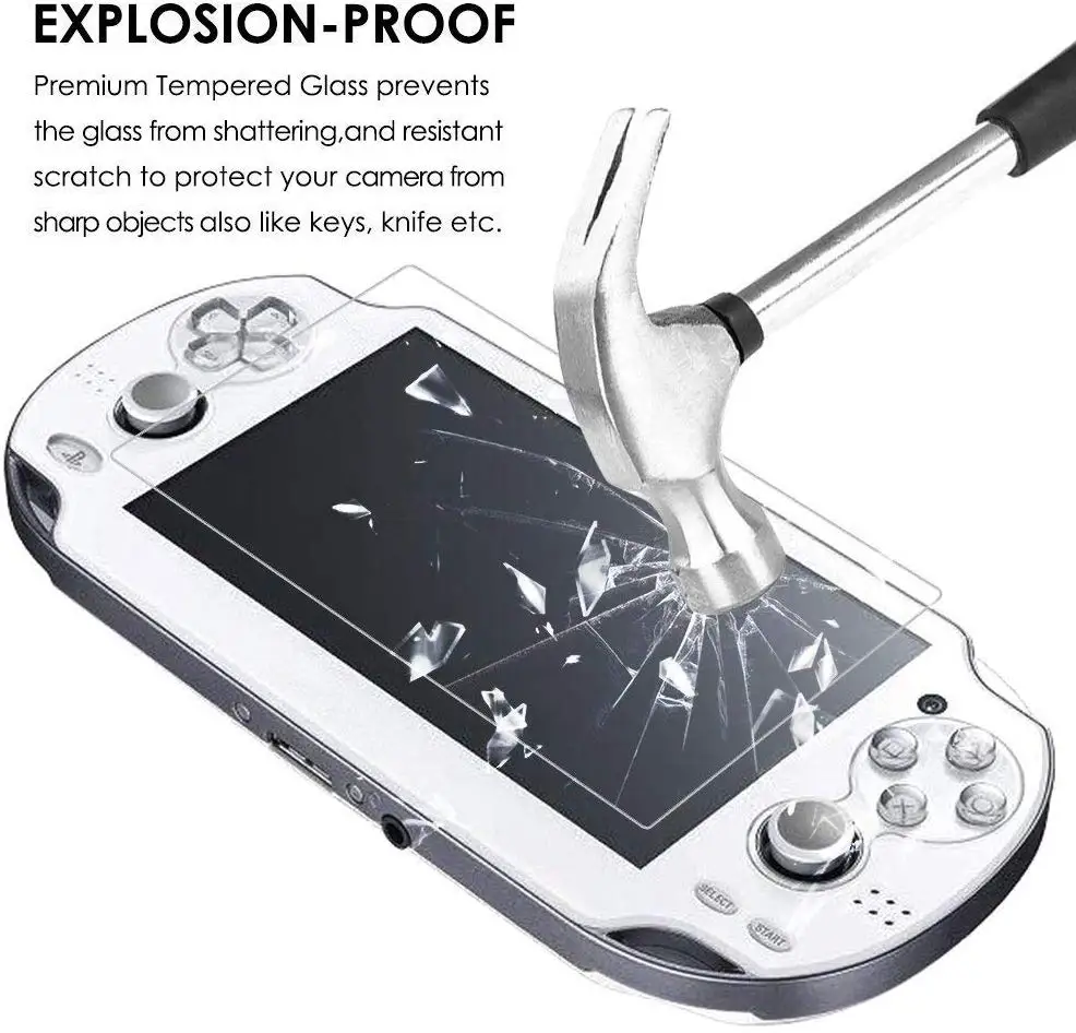Прозрачное закаленное стекло для PS Vita psv 1000 psv Full HD защитная пленка для экрана Защитная пленка HD устойчивая к царапинам psv ita