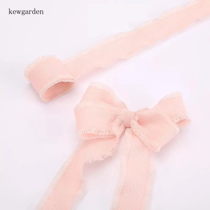 Kewgarden 26 мм " милые Сатиновые ленты ручной работы Бант хлопок ленты DIY Riband аксессуары для одежды 5 м/лот