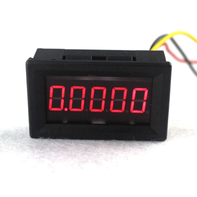 5 цифр 0,3" DC 0-33,000 V Цифровой вольтметр Led Вольт Панель метр DC Детектор напряжения