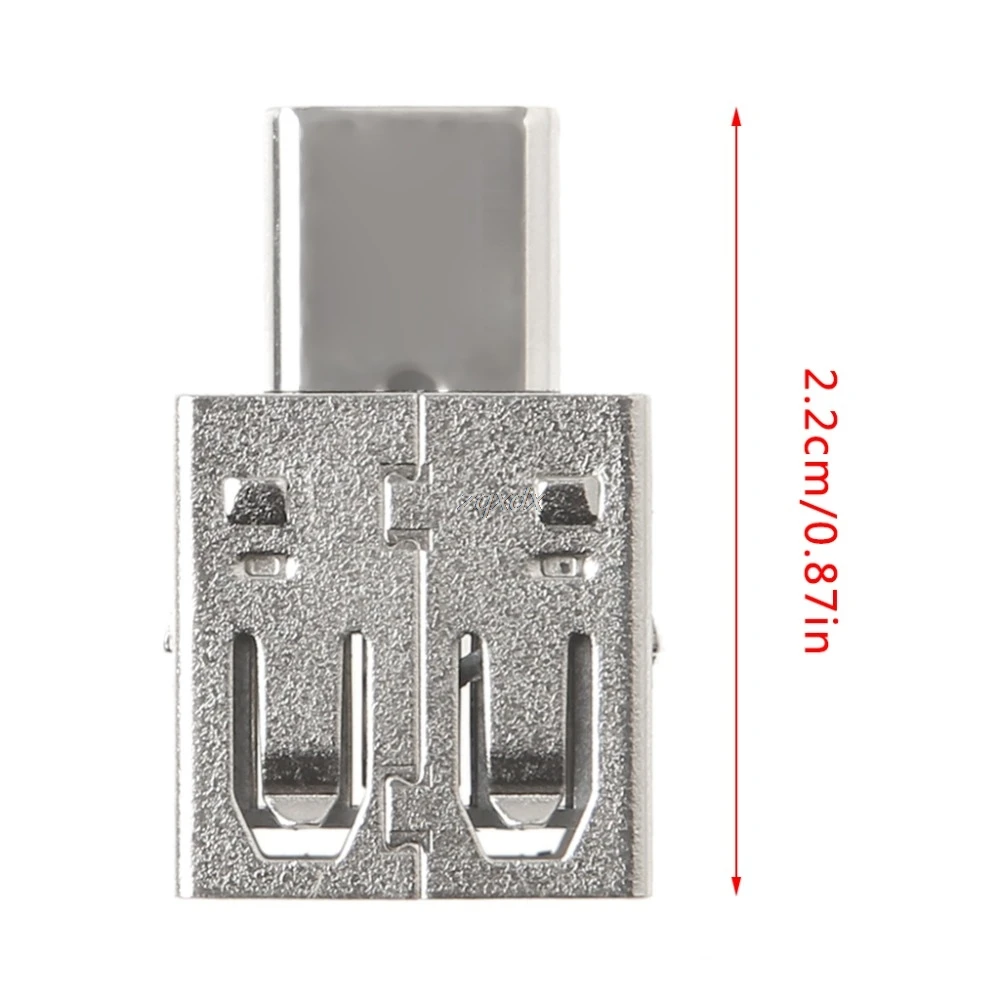 Бесплатная доставка OOTSTY Тип C к USB 2 0 концентратор конвертер OTG адаптер для Samsung S9 S8