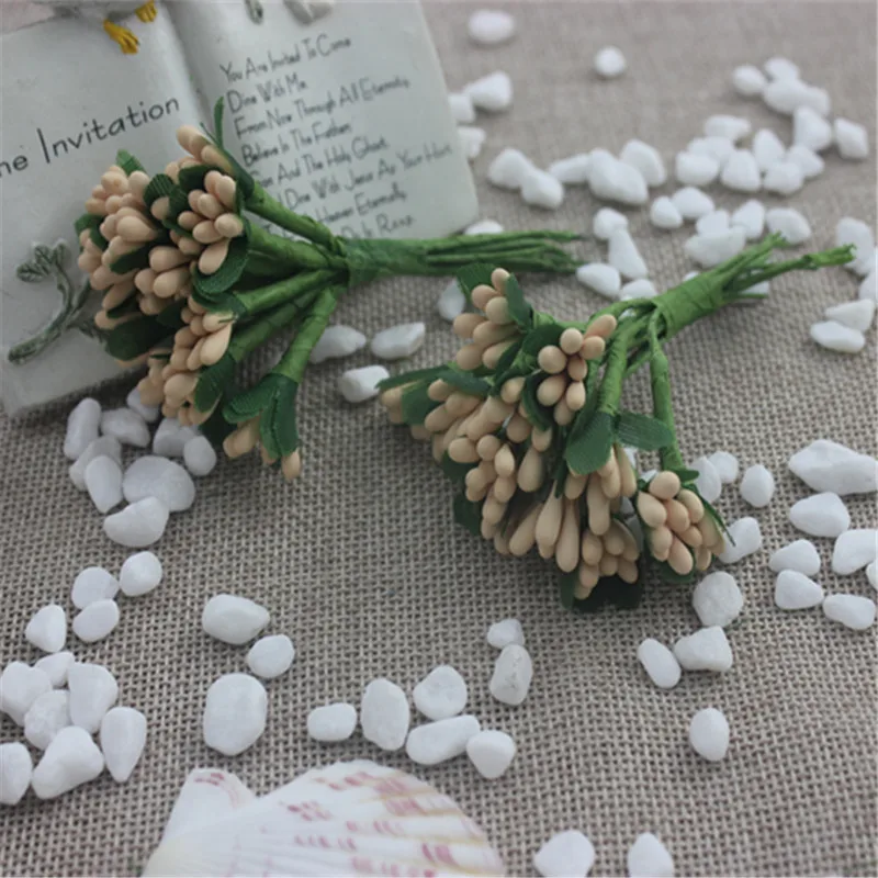 DIY новая Корейская розовая Звезда Спайк цветок розетка моделирование маленький Ягодный букет свадебные украшения 12 шт