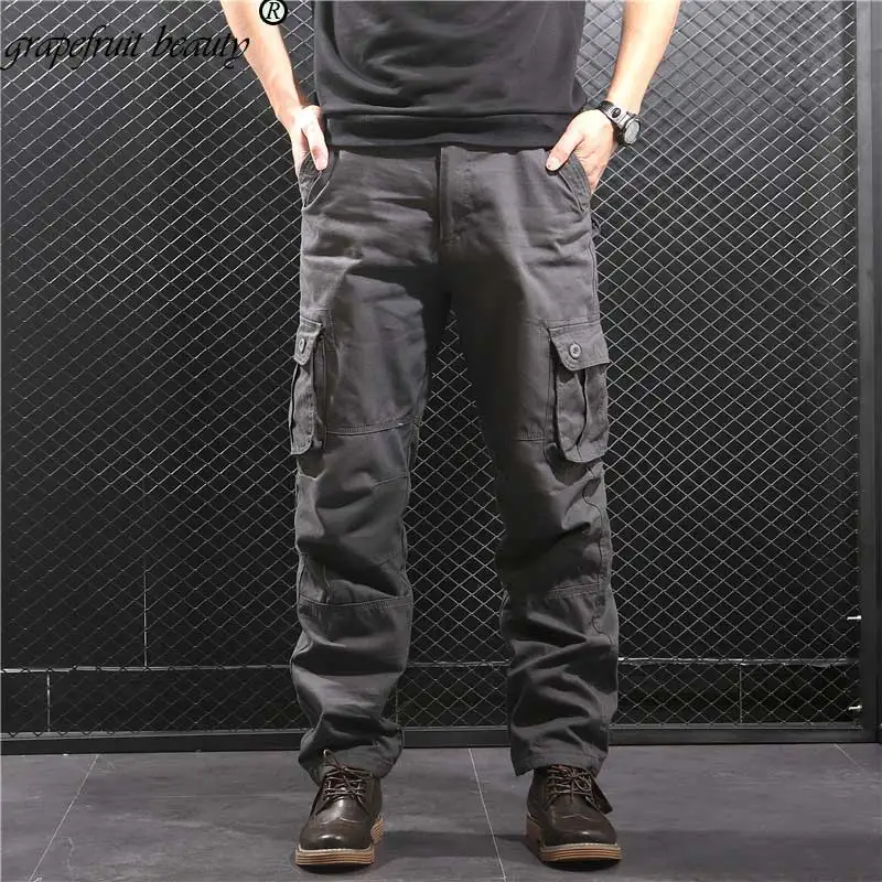 Хлопковые Мужские штаны для бега осень горячая Распродажа армейские стильные