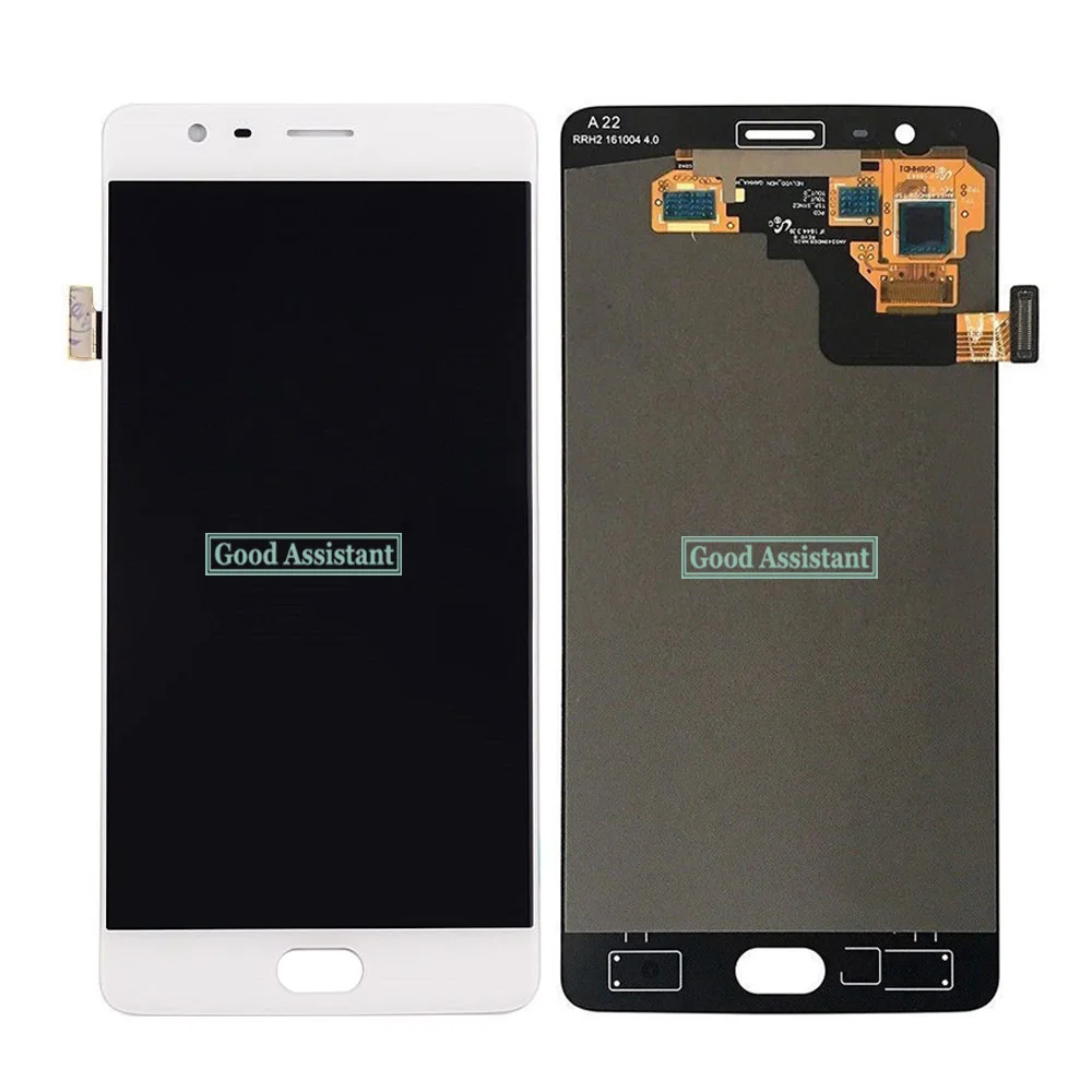 Оригинальный AMOLED 5 дюймов для Oneplus 3 3T 1 + A3000 a3003 ЖК-дисплей с рамкой | Мобильные