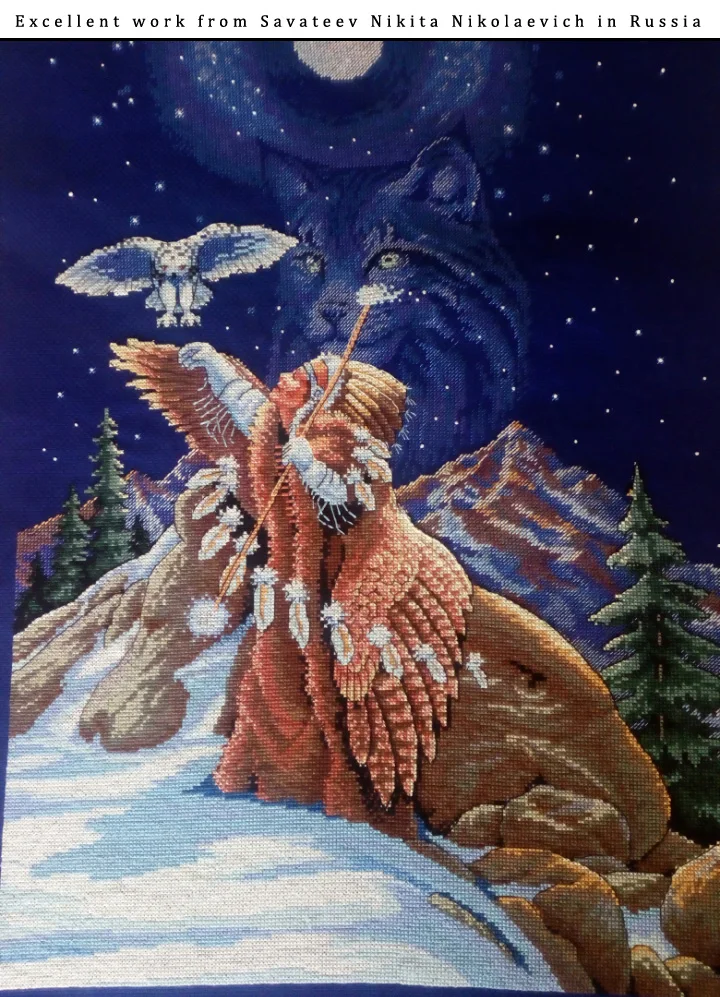 Высокое качество красивый милый набор с счетным крестом святое соединение