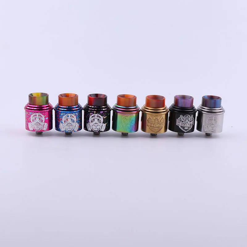XFKM Apocalypse Mechlyfe RDA Atomizer With Wide Bore Drip Tip 24mm rebuildable Vaporizer Tank Fit 510 E Cigarette box mod | Электроника