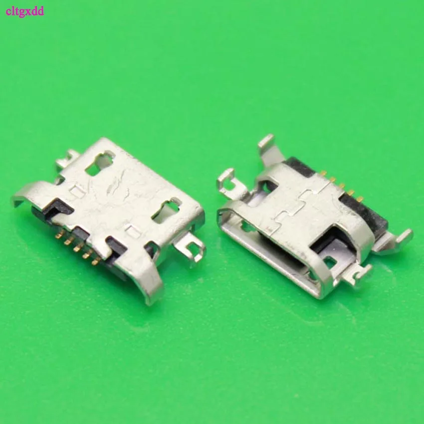 Cltgxdd 10 шт. Micro USB 5pin B Тип гнездовой разъем для мобильного телефона 5 pin зарядки (A