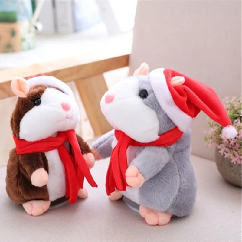 Talking Hamster Mouse Pet Speak Sound Record Educational Plush Toy for Children Christmas Gift | Игрушки и хобби
