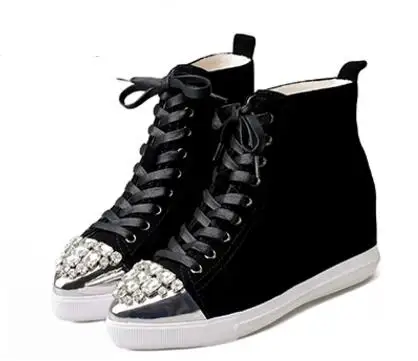 2017 Хит продаж увеличивающие рост повседневные Shoes с острым носком женщина Обувь
