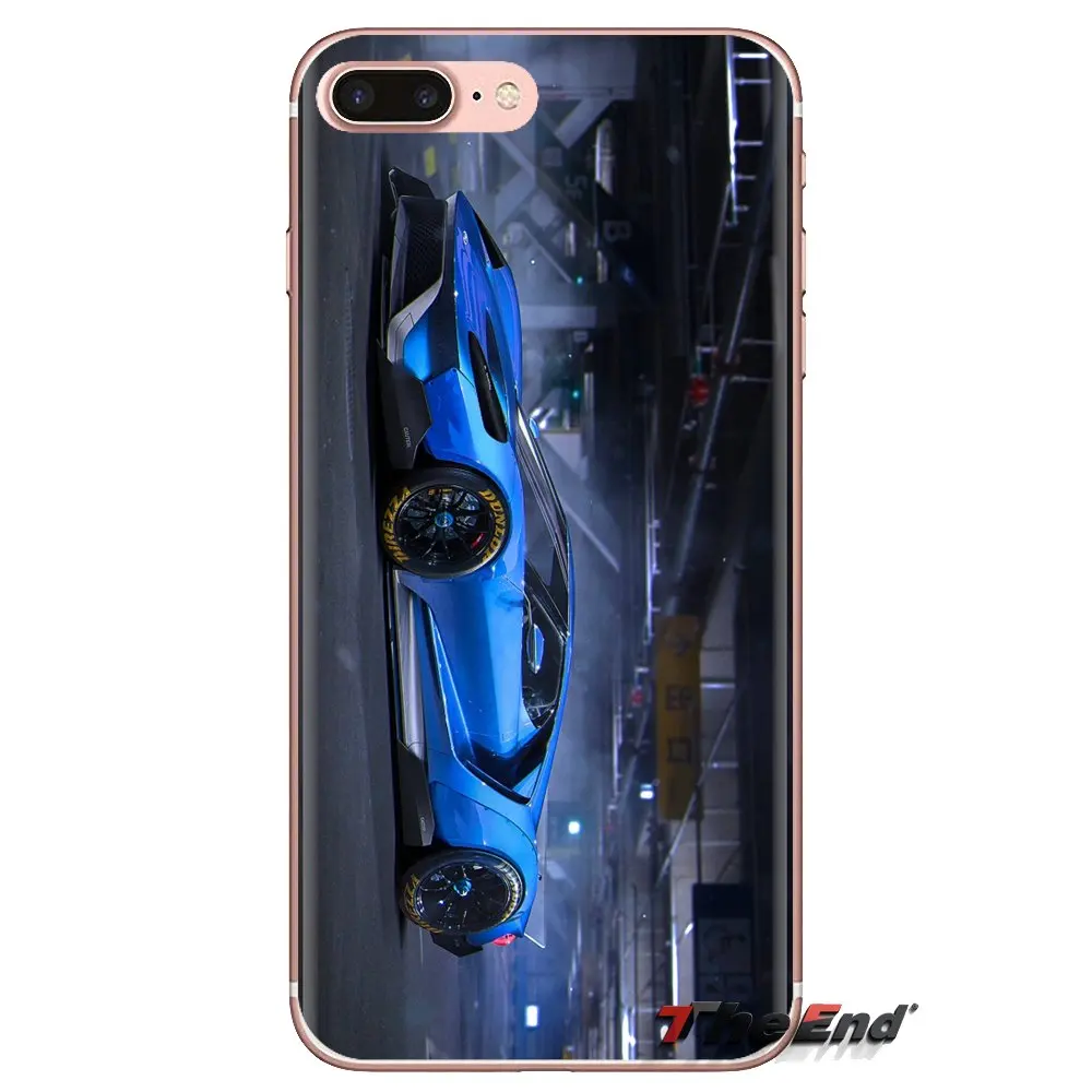 Silicone Skin Case 2016 Ford GT Blue Car Wallpaper For LG G3 G4 Mini G5 G6 G7 Q6 Q7 Q8 Q9 V10 V20 V30 X Power 2 3 K10 K4 K8 2017 |