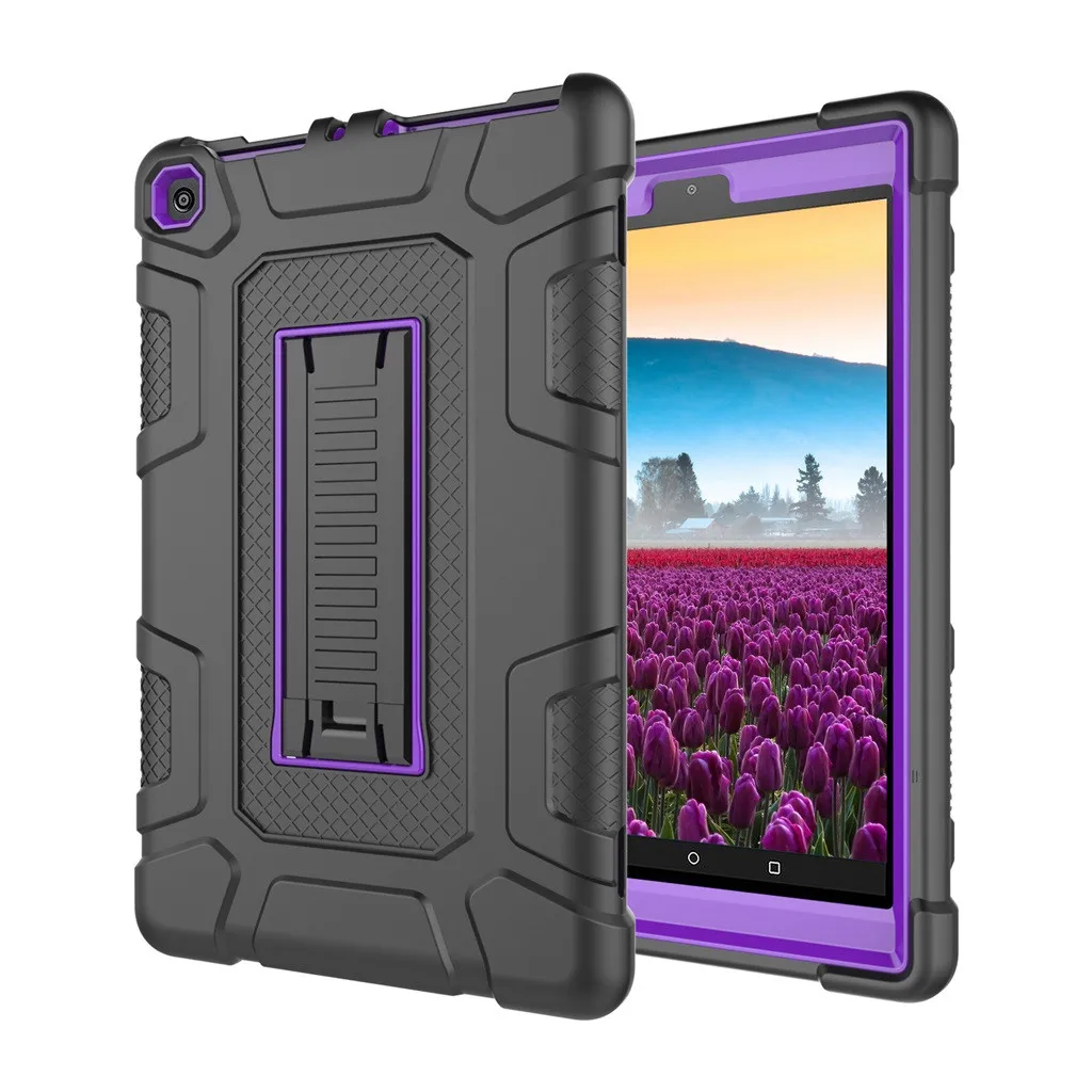Чехол для Amazon Kindle Fire HD 8 2017/2018 8th Gen чехол планшета противоударный с подставкой