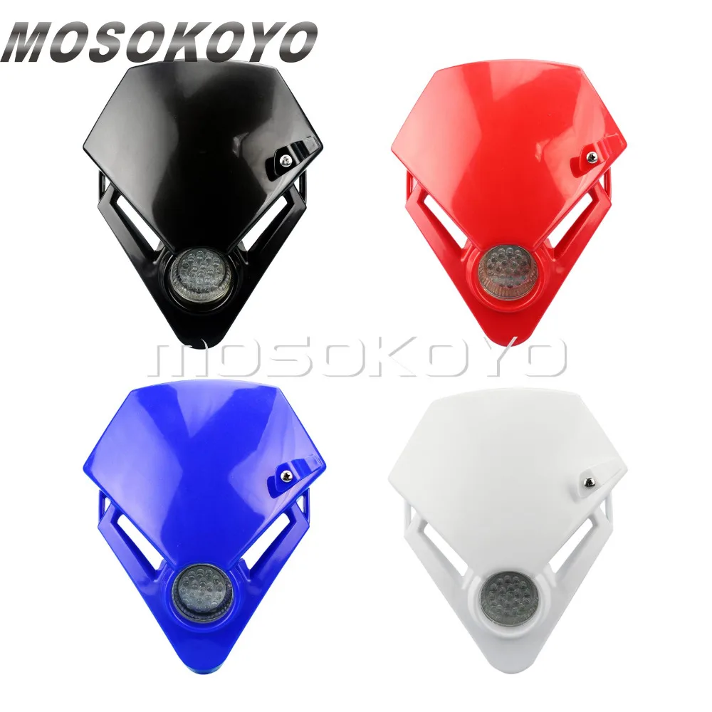 Для газа TXT Pro EC 280 125 250 300 красный светодиодный мини треугольный налобный фонарь для мотокросса эндуро гоночный налобный фонарь
