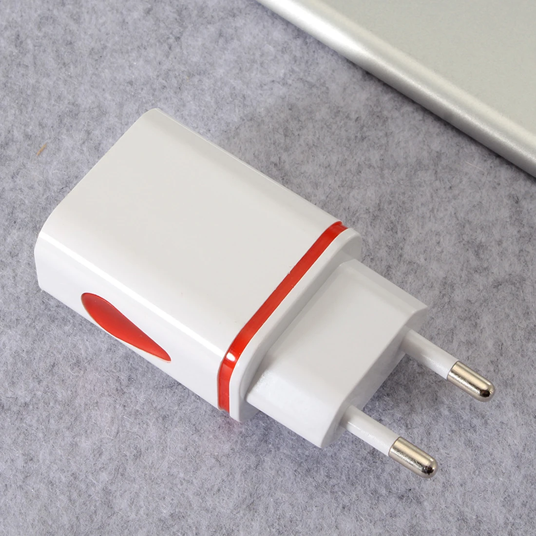 Зарядное устройство переменного тока для путешествий USB настенное зарядное устройство светодиодный двойной USB адаптер ЕС США штекер Быстрая зарядка настенный адаптер для телефона