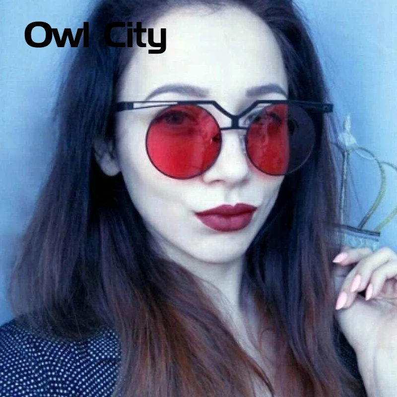 

Sunglasses Women Vintage Steampunk Glasses Men Brand Designer Round Sun Glasses