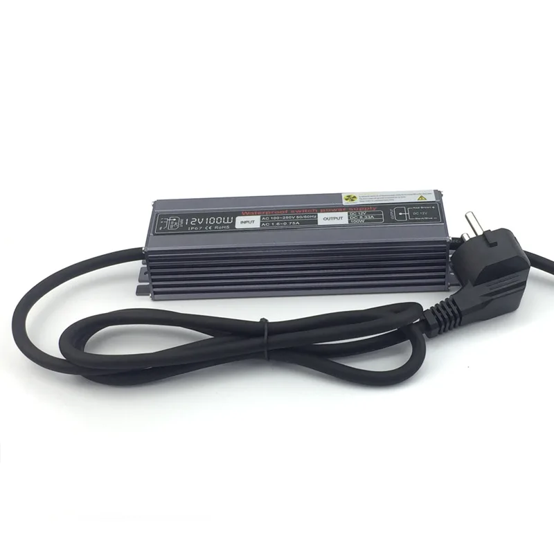 Светодиодный импульсный источник питания 12 В постоянного тока 100 Вт