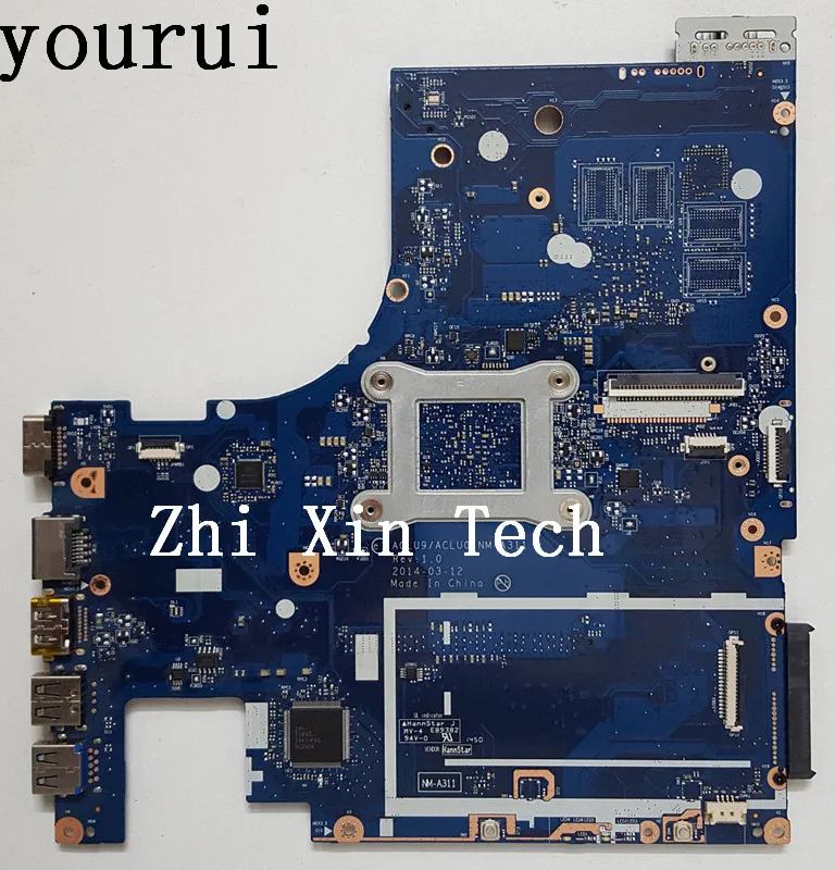YOURUI ACLU9/ ACLU0 NM-A311 Основная плата для ноутбука Lenovo G40-30 Mortherboard DDR3 с процессором N3530 100% работает.