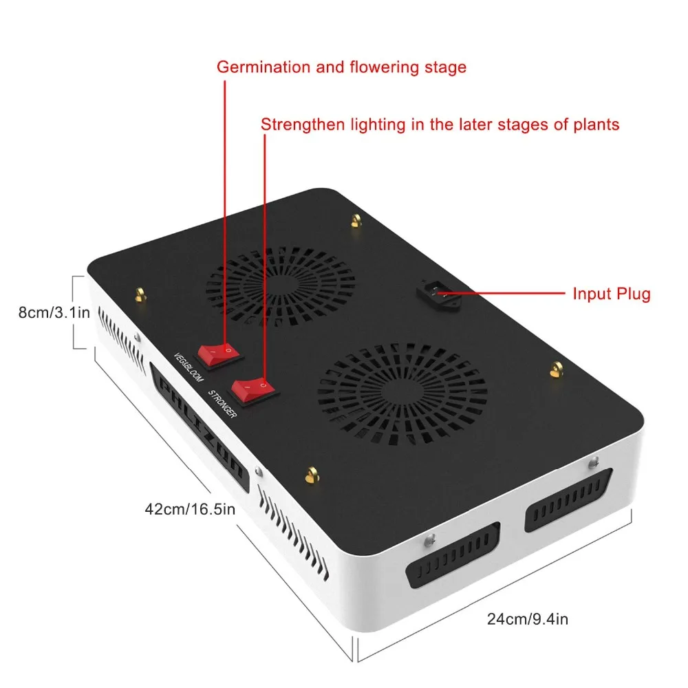 1000 W 2000 W 3000 W Cob Светодиодная лампа, для выращивания растений, с широким диапазонном! завод Свет для роста растений лампы для выращивания овощей, цветущих растений интегрированный бескорпусный чип светодио