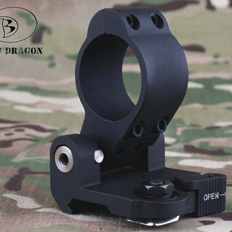 Emersongear Tactical 30mm QD Pivot Magnifier Scope Flip to Side Mount w/ Speed Lever Lock | Спорт и развлечения