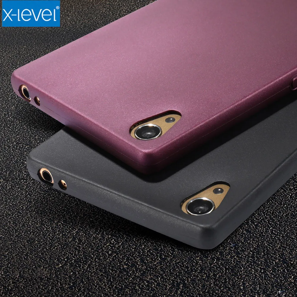 X-Level Guardian Мягкий матовый ТПУ чехол для Sony Xperia Z5 Plus задняя крышка Premium + E6833 E6853 E6883