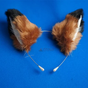 headband Athemis Zootopia Zootropolis Джуди Хоппс аксессуары для косплея ручной работы головные уборы повязка на голову заколки «кошачьи ушки» хвост - Цвет: headband
