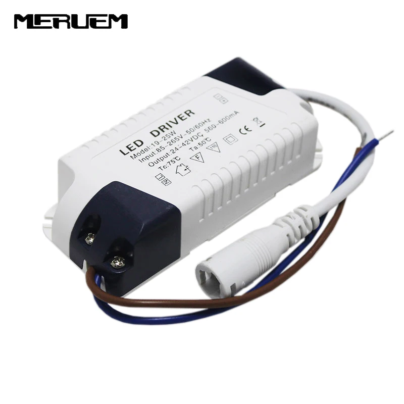 

Free shipping 3pcs/lot 19-25W Led Lights Driver 20W-25W Power Supply Lighting Transformer AC85-265V Output:560-600mA,DC24-42V