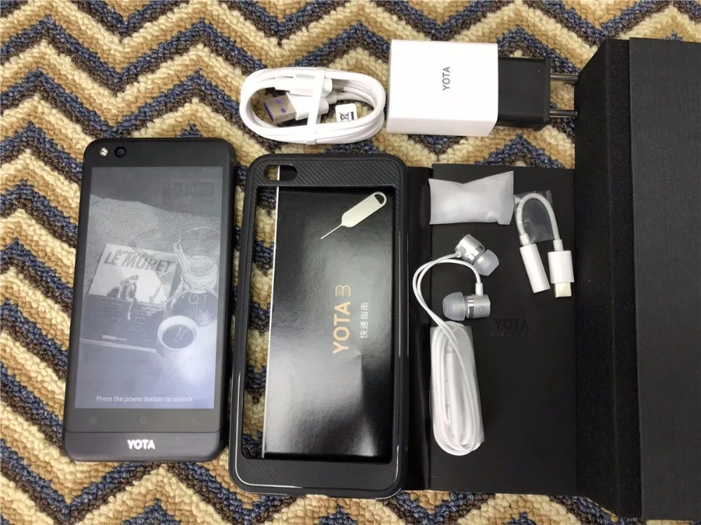 Yota 3 Yota3 Yotaphone 3 Восьмиядерный 4G+ 64G OS7.1 двойной экран 5," FHD экран 5,2" сенсорный E-ink Snapdragon смартфон Play Store
