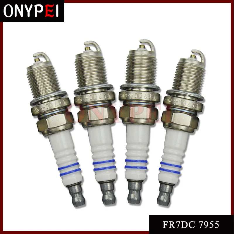 4 шт./лот FR7DC 7955 нормальная Свеча зажигания для Dodge Volvo Kia Chrysler Plymouth Infiniti Suzuki