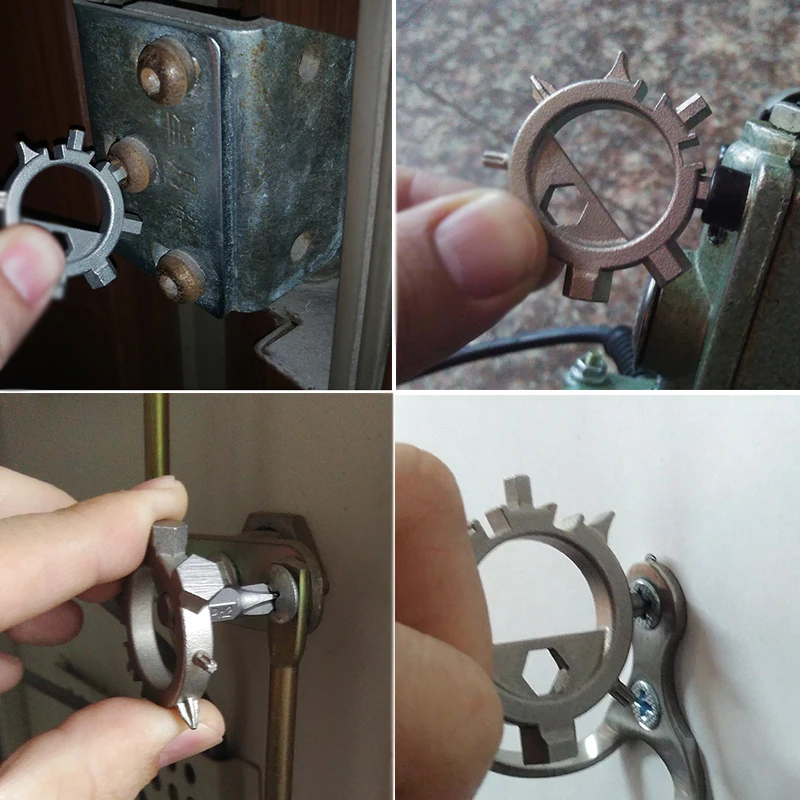 12 особенности многоцелевой отвертка черный белый вариант открытый портативный