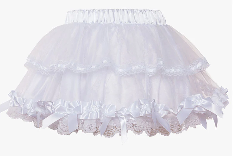 Двухслойная черная фатиновая мини юбки с бантом пикантная Клубная одежда юбка