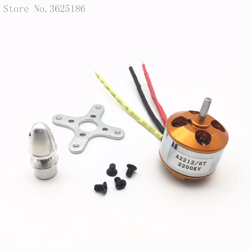 1 шт. Новый Мультикоптер xxd A2212 930KV 1000KV 1400kv 2200kv 2540KV Rc бесщеточный двигатель для 4 оси
