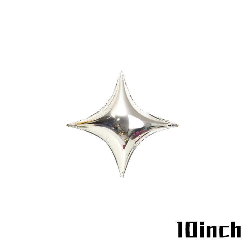 10inch Silver Star Joy-enlife воздушные шары для вечеринки на день рождения, воздушные шары из алюминиевой фольги, воздушные шары для детского душа, приспособления для декора вечеринки на день рождения - Цвет: 10inch Silver Star