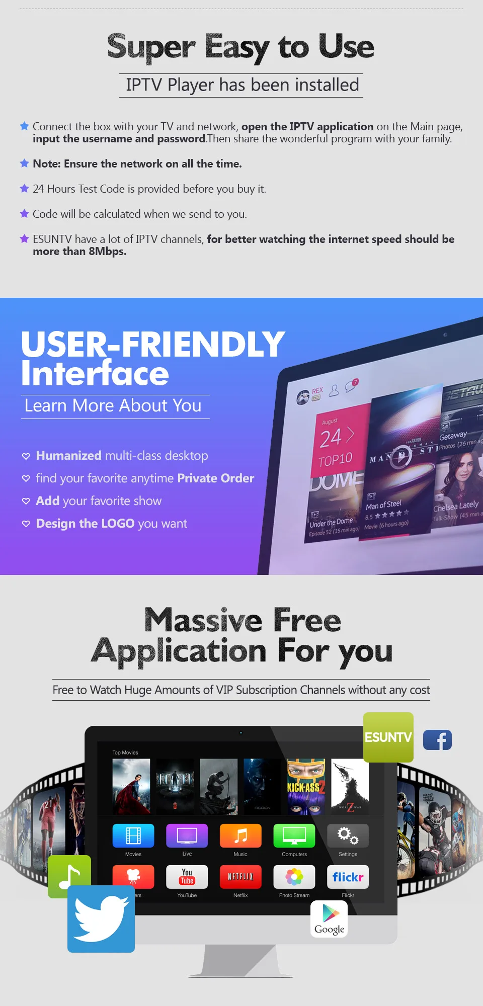 1 год Lucky IPTV Box AVOV TVONLINE IPTV box Android телеприставка медиаплеер Италия IPTV Великобритания Мультимедийный проигрыватель с IPTV телеприставка