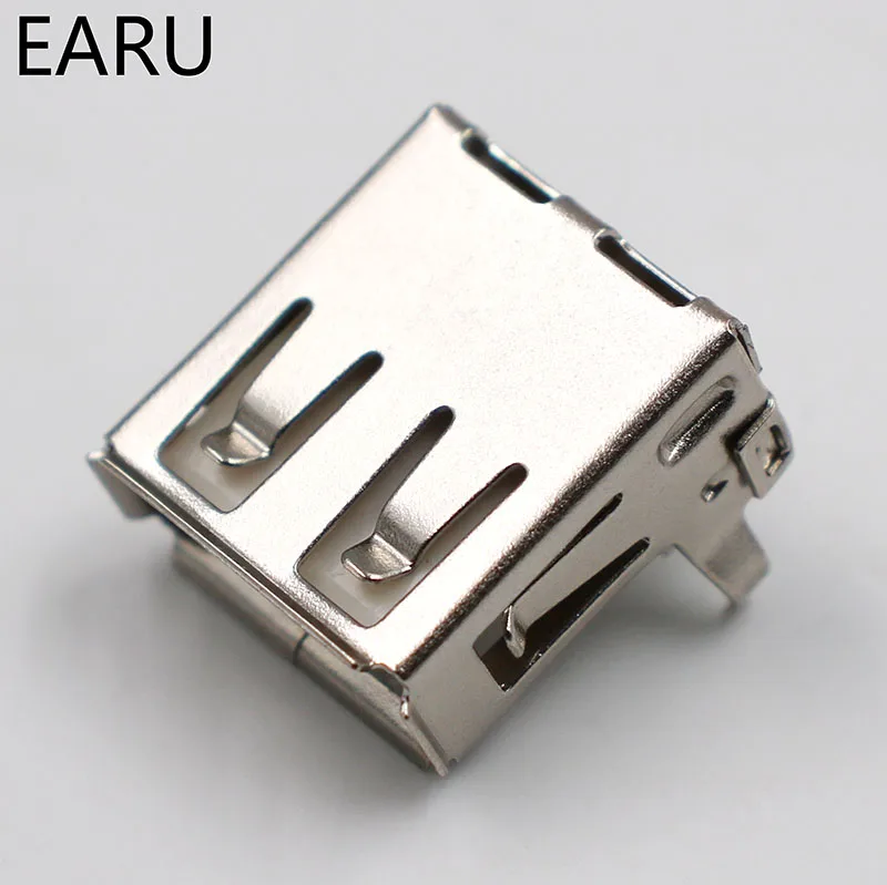 10 шт. разъёмы USB 2 0 4 контакта тип А гнездо|Соединители| |