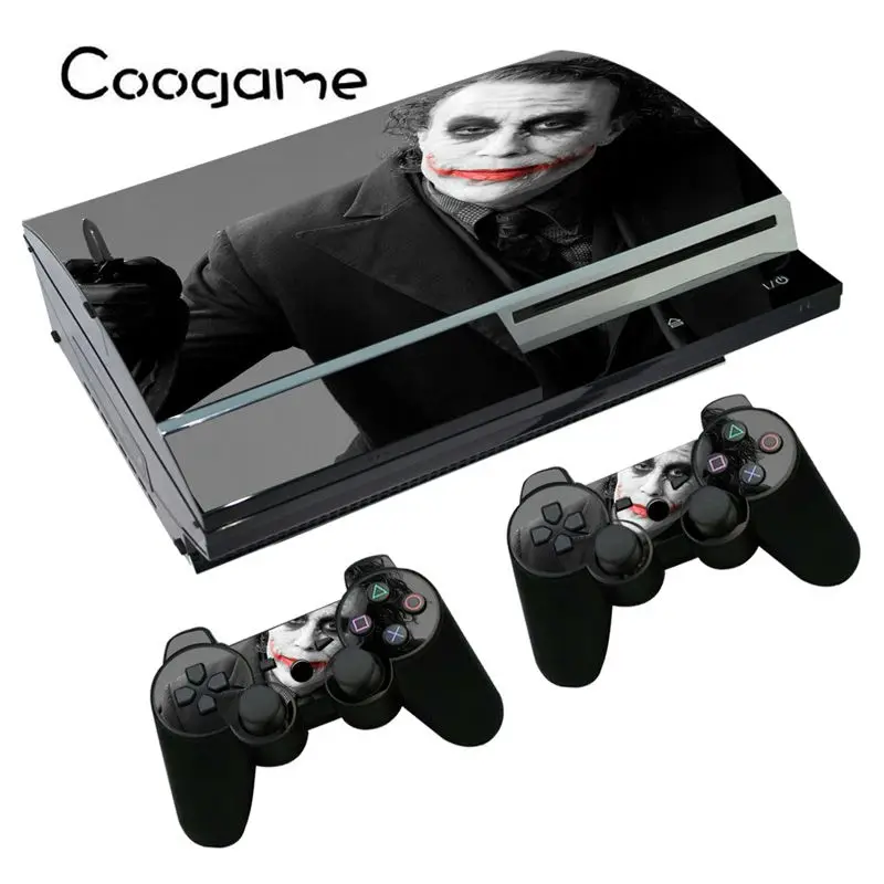 ПВХ пользовательские Чехол для PS3 Fat консоли Джокер кожи Sony Playstation3 | Электроника