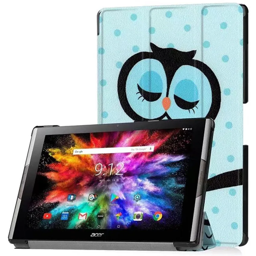 Чехол для 2017 Acer Iconia Tab 10 A3 A50 One A3-A50 1 дюймов Funda Чехлы планшета смарт-чехол ''+