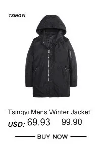 Tsingyi 4XL модная осенне-зимняя мужская куртка с ромбовидной решеткой, черная зеленая белая синяя красная парка Homme с длинным рукавом, мужское зимнее пальто