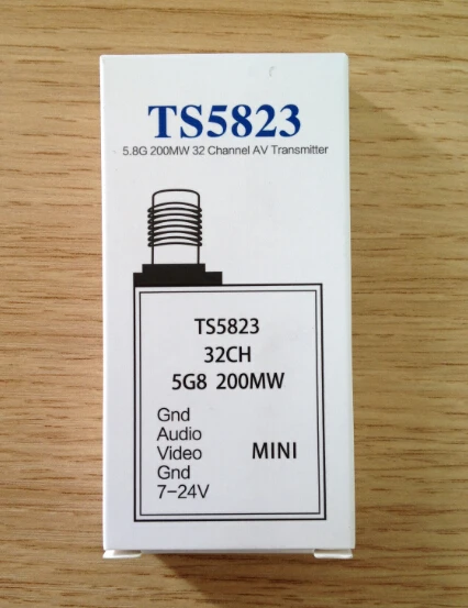 Skyzone Super Mini 7 3g 5 8G 32Ch 200mW A/V передатчик модуль (TX) TS5823/RP SMA jack Бесплатная