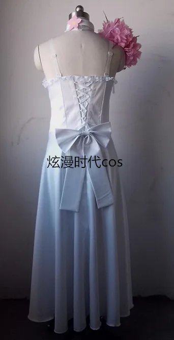 Сказочный хвост эрзы алый свадебное платье Косплей Костюм Аниме на заказ любого