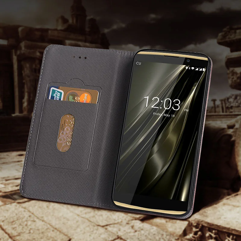 Oukitel K7 чехол Роскошный кожаный флип-чехол для Oukitel K7 защитный чехол для телефона