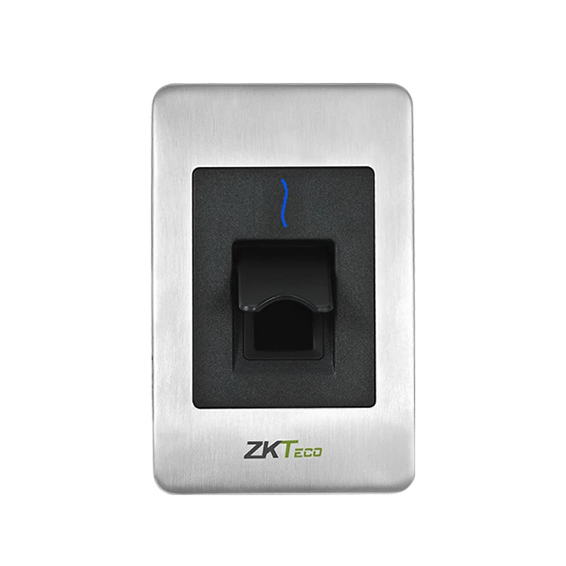 IP65 Водонепроницаемый ZKFinger FR1500 RS-485 считыватель отпечатков пальцев с защитной крышкой, совместимой с inBio